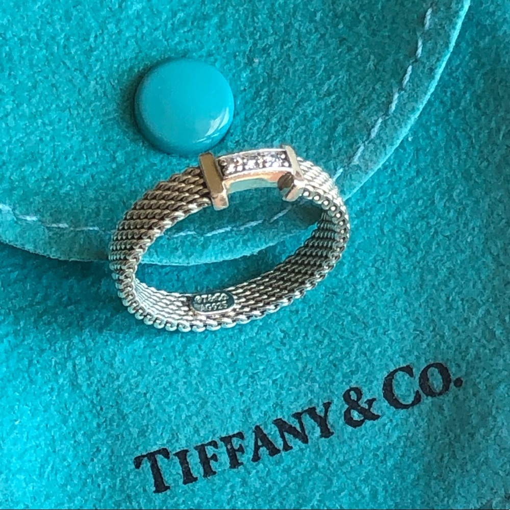 TIFFANY & Co. Somerset Mesh Ring